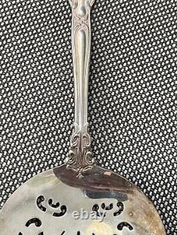Paire de serveurs à tomates en argent sterling Gorham de style Chantilly vintage et antique