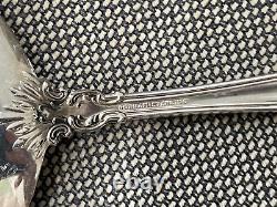 Paire de serveurs à tomates en argent sterling Gorham de style Chantilly vintage et antique