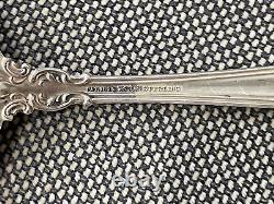 Paire de serveurs à tomates en argent sterling Gorham de style Chantilly vintage et antique