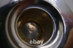 Rare Ancien Vintage Argent 925 Paire de Bougeoirs