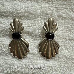 Six Paires de Boucles d'Oreilles en Argent Sterling, Certaines Vintage
