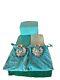 Tiffany & Co. Paire De Bougeoirs Vintage Louis Comfort Tiffany En Argent Sterling .925