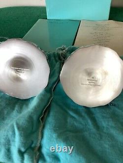 Tiffany & Co. Paire de bougeoirs vintage Louis Comfort Tiffany en argent sterling .925