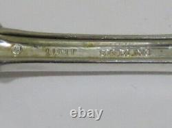 Une Paire De Cuillère D'argent Sterling Lunt Vintage, 8,4, 167 Grammes