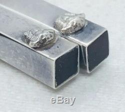 Versace Rosenthal Vintage En Argent Sterling Paire Chopsticks