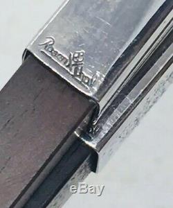 Versace Rosenthal Vintage En Argent Sterling Paire Chopsticks
