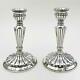 Vieilles Pêches Espagnoles Pêches Sterling Silver Filled Candlesticks 1966/67 Bishtons