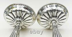 Vieilles Pêches Espagnoles Pêches Sterling Silver Filled Candlesticks 1966/67 Bishtons