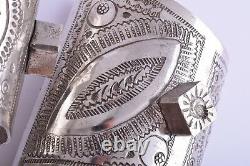 Vintage Berber Bracelet Bédouin Argent Cuff Pair-north African/middle Eastern