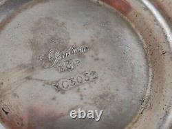 Vintage Gorham Silverplate Paire De 3 Parties Coloniales Candelabras Yc 3032