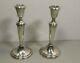 Vintage Paire Convertible Gorham Silver Co. Sterling Candlesticks 8