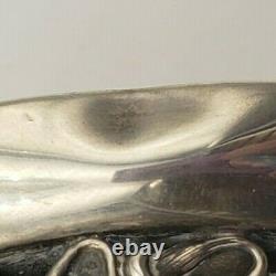 Vintage Paire De Porte-bougies Sterling Silver Par Mueck-cary #6995