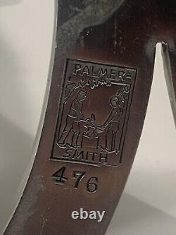 Vintage Pré-wwii Palmer-smith En Aluminium Paire De Supports De Bougies De Hippocampe Fabriqués Aux États-unis