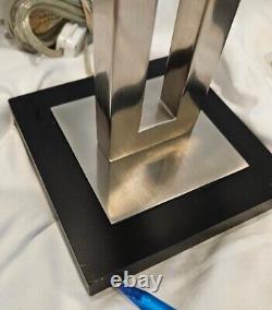 Vintage Robbert Abbey Inc. Paire de lampes de table de style Donut. MCM