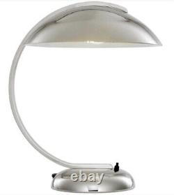 Vtg Egon Hillebrand Ufo Lampe Pair Art Déco Espace Age MID Century Woka Bauhaus