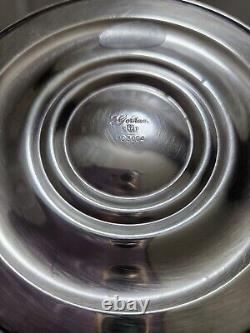 Vtg Gorham Original en Argent Massif Chantilly Paire de Bougeoirs EP YC3004