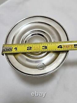 Vtg Gorham Original en Argent Massif Chantilly Paire de Bougeoirs EP YC3004